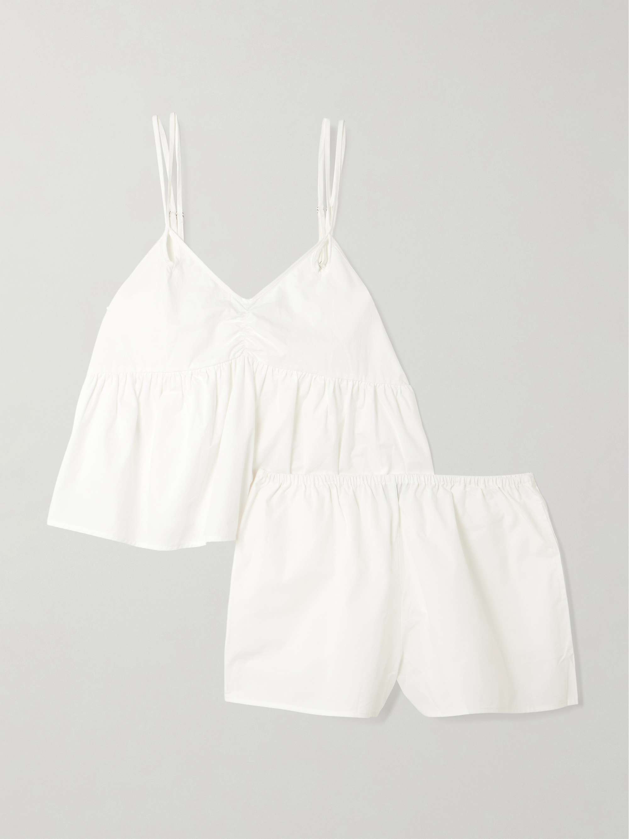 Bind Organic Cotton-Poplin Pajamas
