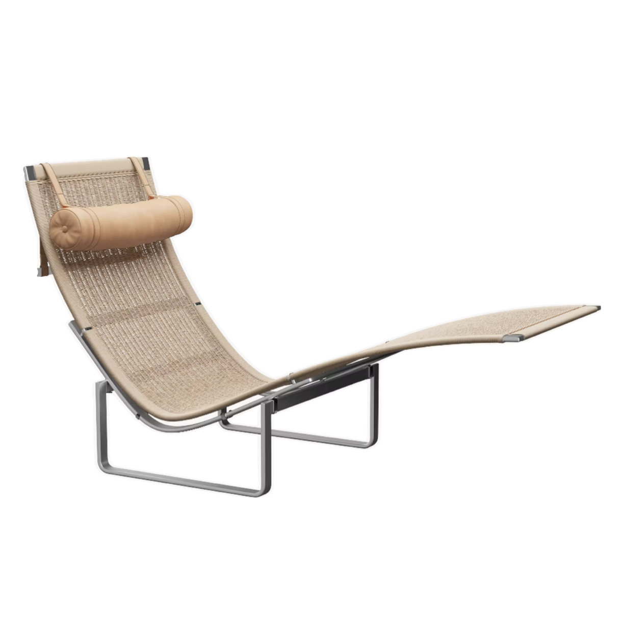 Image of PK24 Wicker Lounge Chair