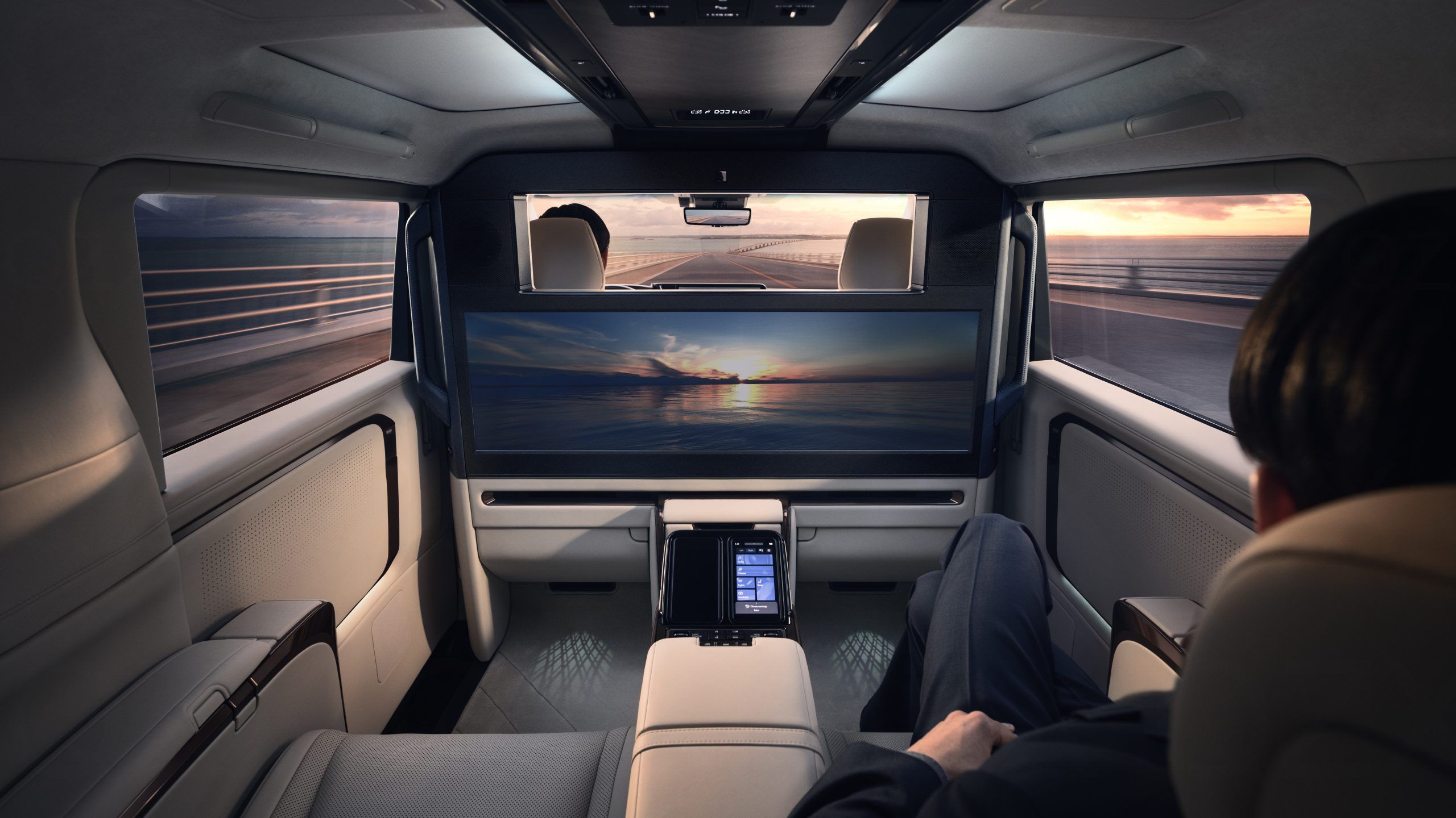 This Lexus is a mobile home theatre with a 48-inch screen | T3