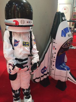 Aeromax makes astronaut dress-up clothes for kids and adults.