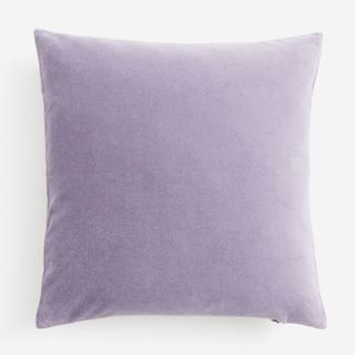 lilac cushion cover