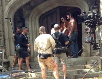 X-Men: Days of Future Past Wolverine Beast set photo