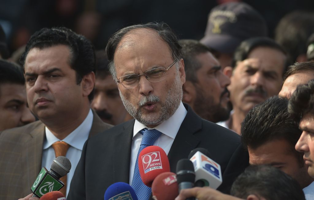 Ahsan Iqbal.