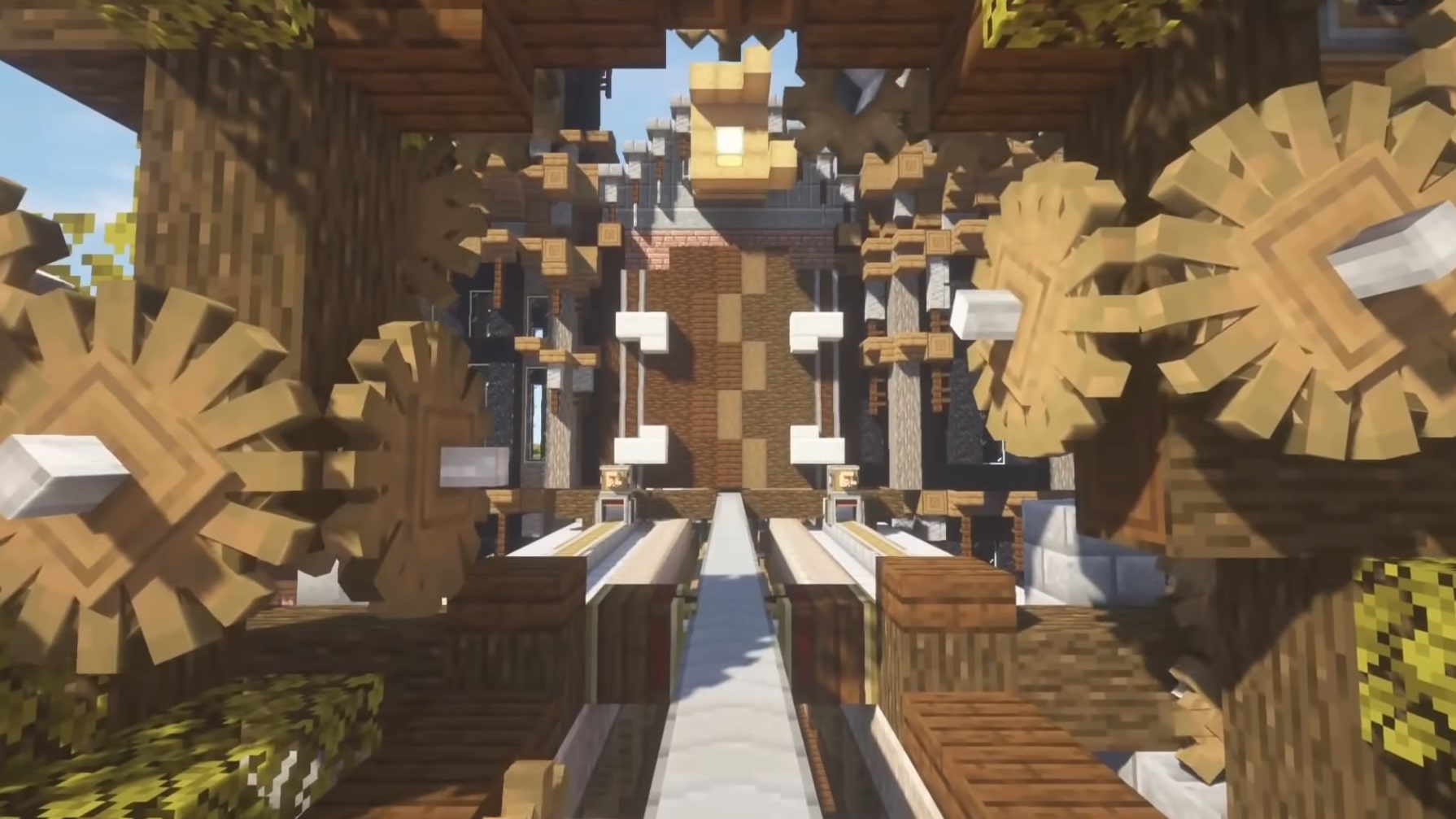 Minecraft create steam and rails фото 86