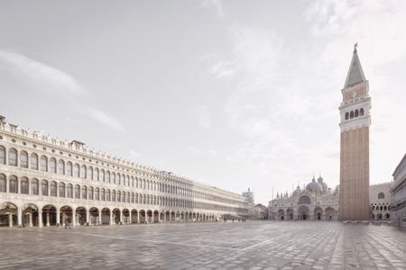 DCA_Procuratie, Piazza San Marco, view of Venice as the venice architecture biennale 2025 approaches