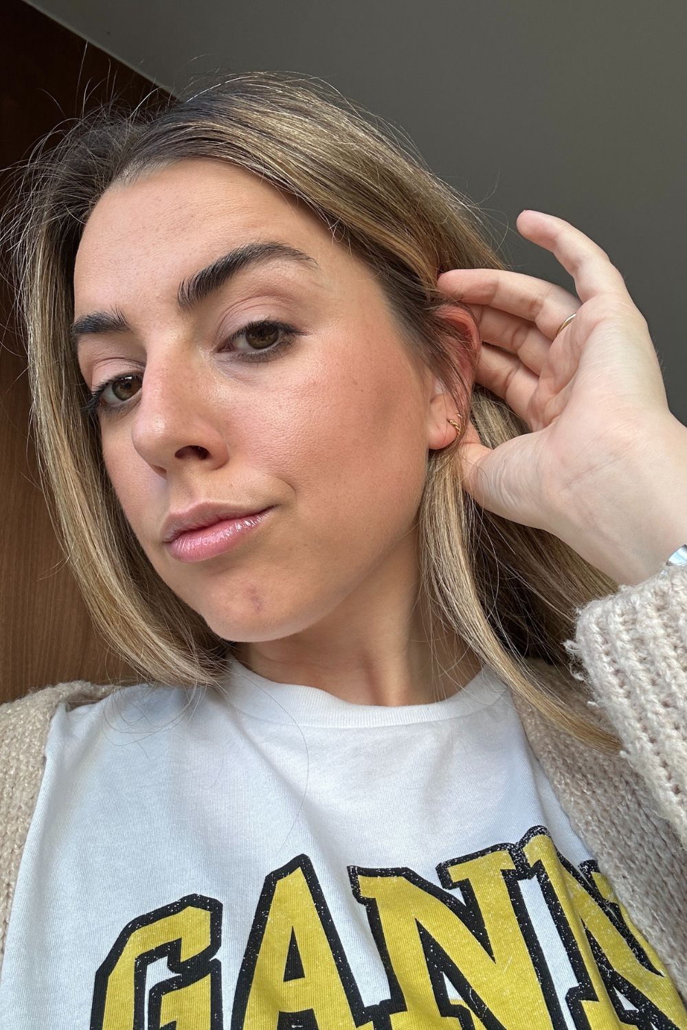 Shannon Lawler wears Dior Backstage Face & Body Foundation