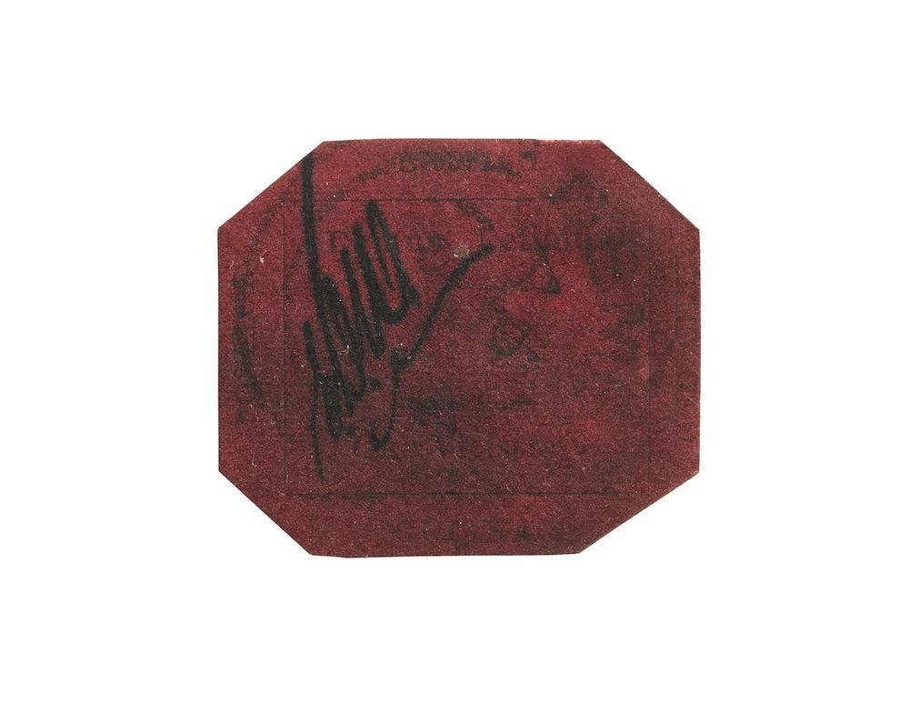 British Guiana One-Cent Magenta Stamp