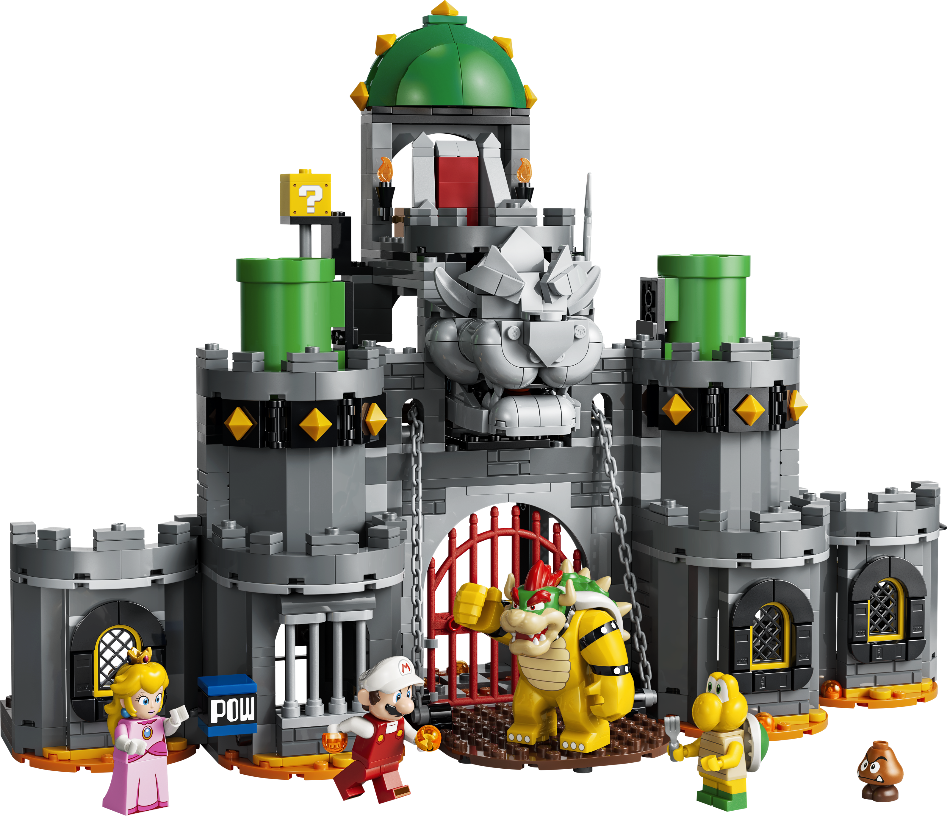 Fire Mario &amp;amp; Bowser's Castle