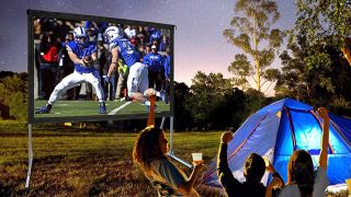 Best outdoor projector screen: Elite Screens Yard Master 2