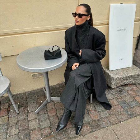 Pia Mance in Copenhagen wearing The Frankie Shop