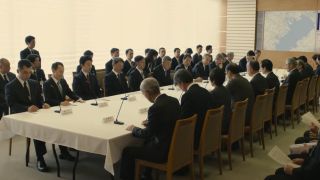A government meeting in Shin Godzilla
