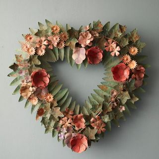 Iron Heart Leaf Wreath