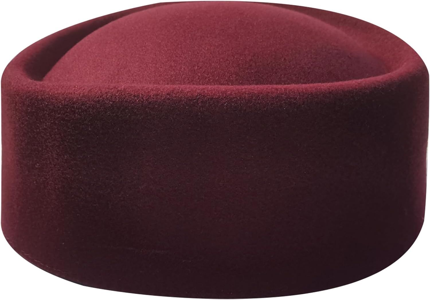 Yibozi Pillbox Hat,pillbox Hat Top Hat Millinery Fascinator Base Hat for Women Casual Wear Western Fedoras Hostesses Wear