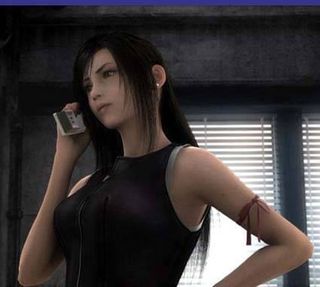 Tifa Lockhart, another female protagonist in Final Fantasy VII.