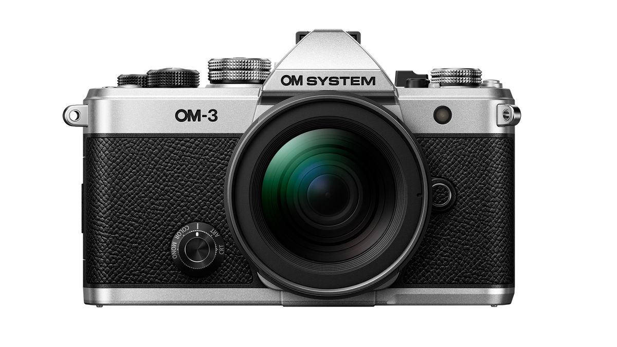 OM System OM-3 against a white background