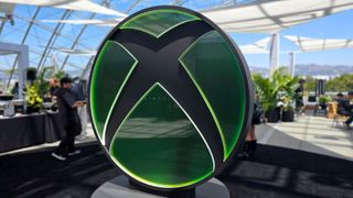 Xboxo Games Showcase iconography on display at the 2026 event, highlighting a new logo and 25th anniversary celebrations
