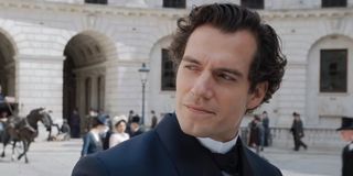 Henry Cavill as Sherlock Holmes in Enola Holmes (2020)