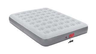 Coleman Extra High Queen Airbed camping mattress on white background