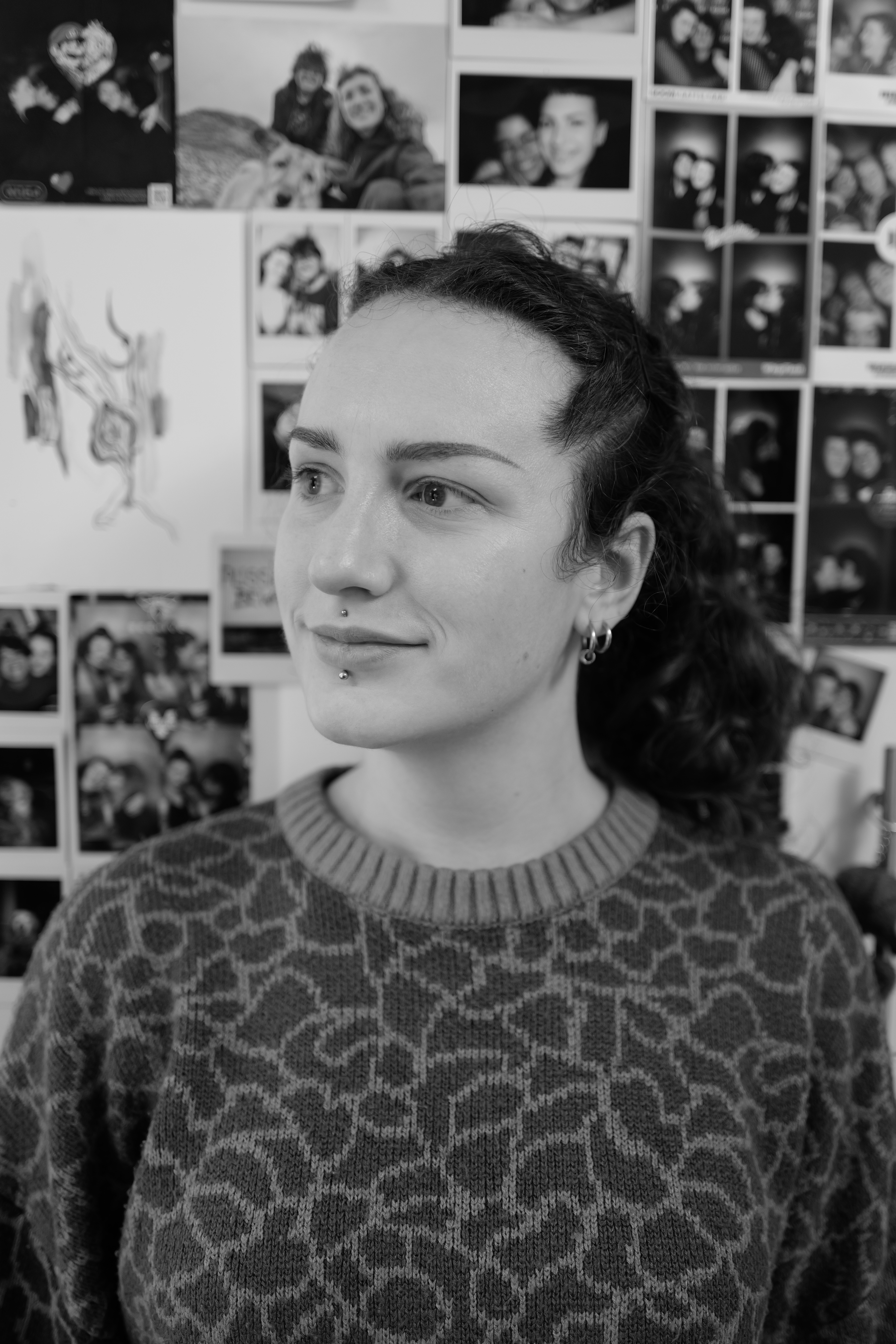 A photo taken on a Leica Q3 Monochrom black-and-white camera