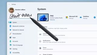 Windows Ink on Windows 11 Settings app