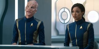 Some of the main characters from Star Trek: Discovery.