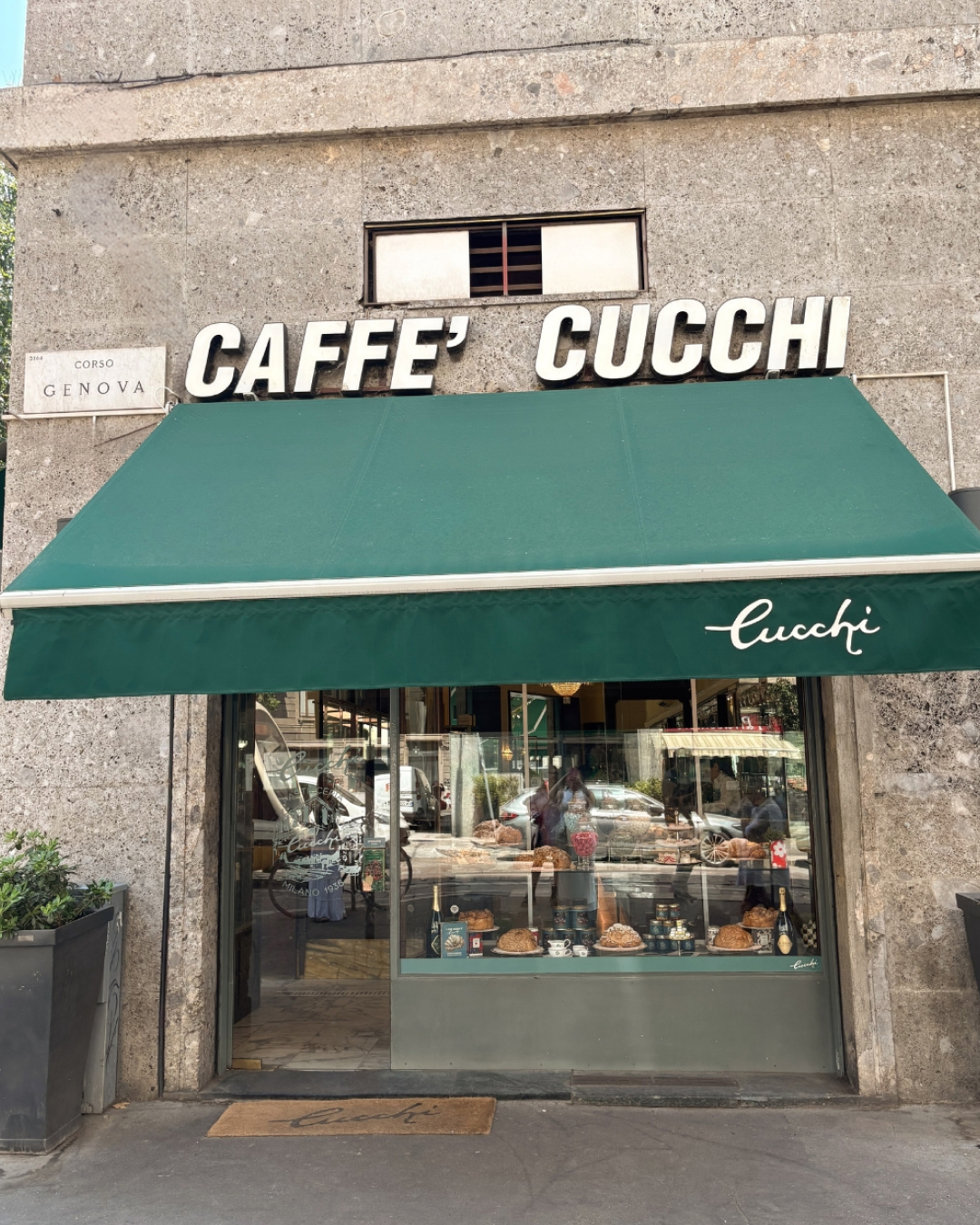 Best Coffee in Milan: Pasticceria Cucchi