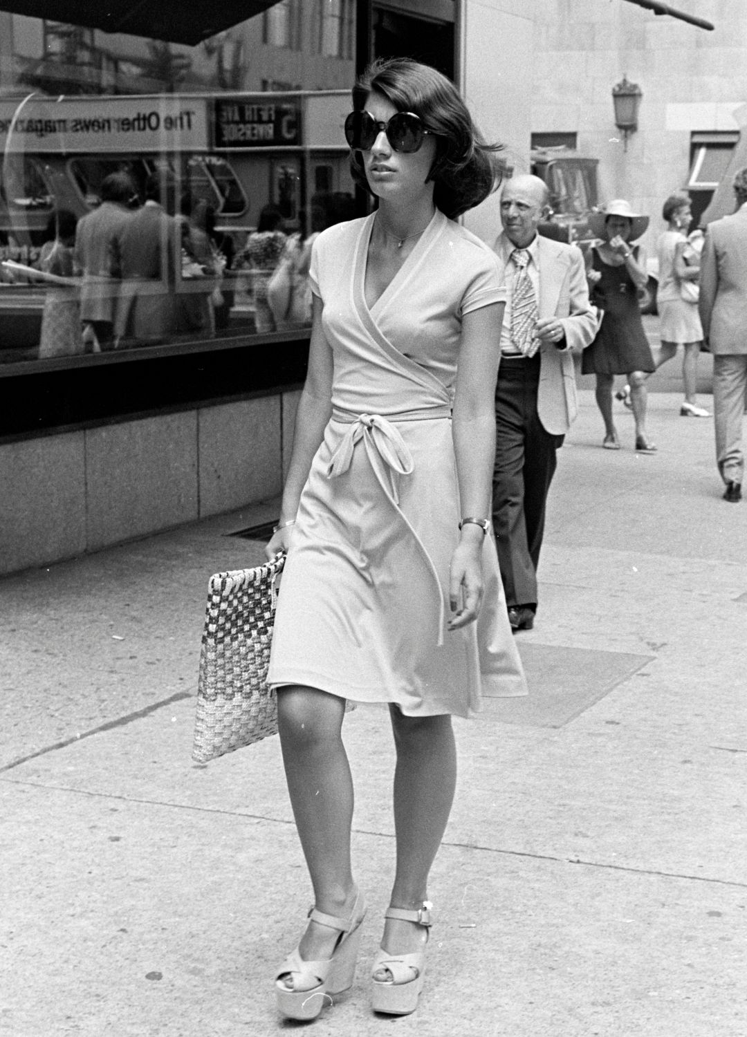 Pedestrians photographed in New York City for WWD's 'They Are Wearing' feature focusing on summer looks.