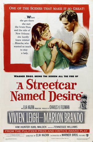 Poster for A Streetcar Named Desire, 1951