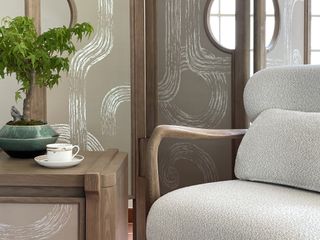 Details of Andre Fu furniture from the Art Deco Garden collection