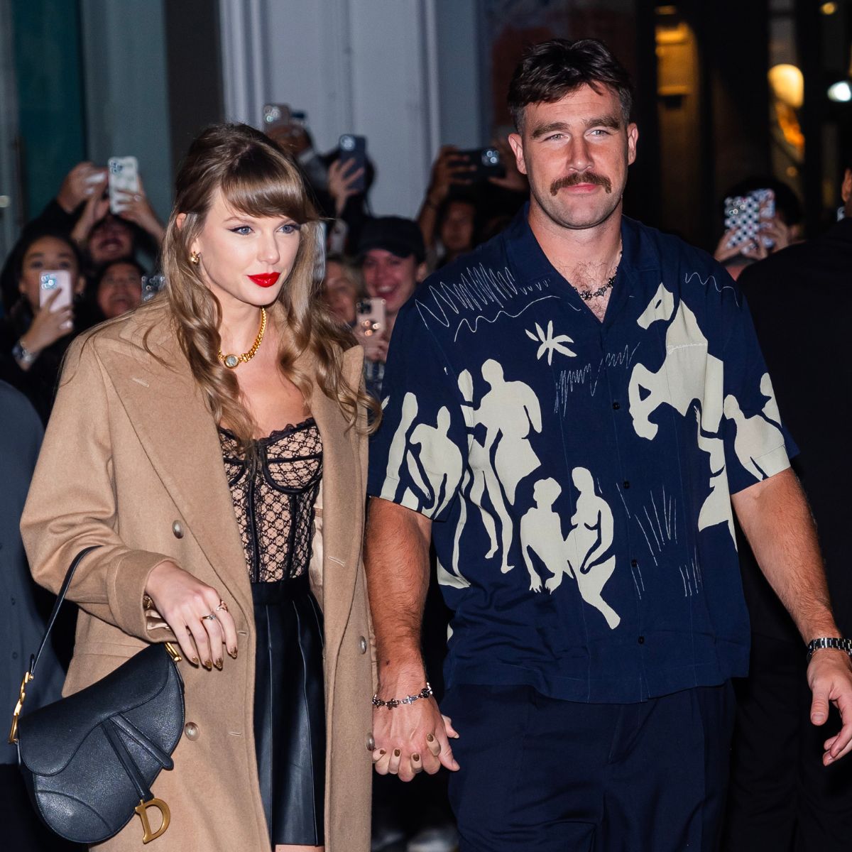 Taylor Swift and Travis Kelce in New York City