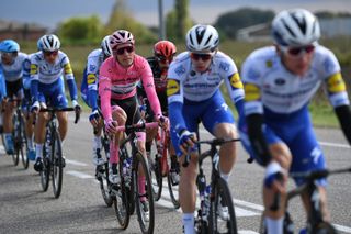 Joao Almeida was again protected by his DEceuninck-QuickStep teammates