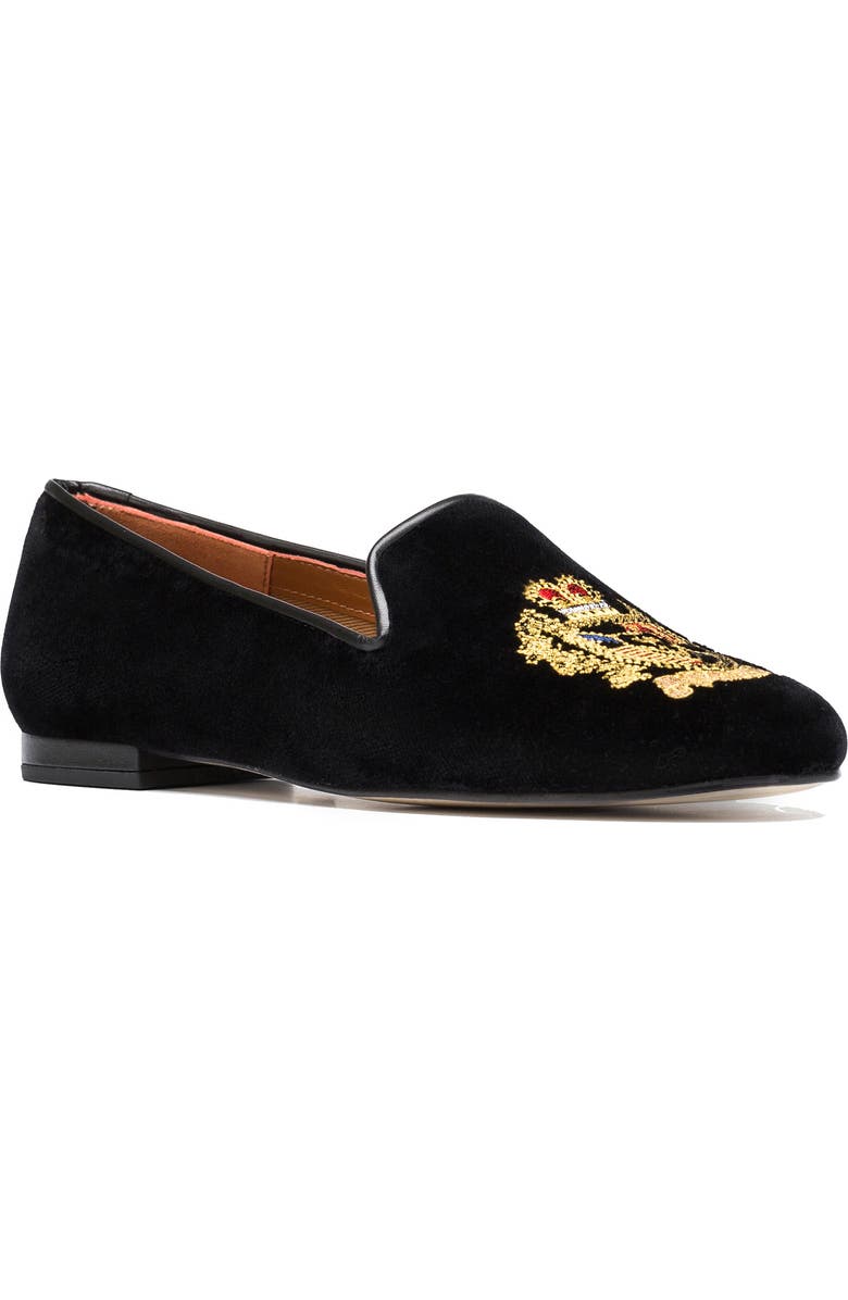 Gatsby Embroidered Emblem Flat