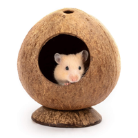 Coconut Hut Hamster House Bed | Amazon