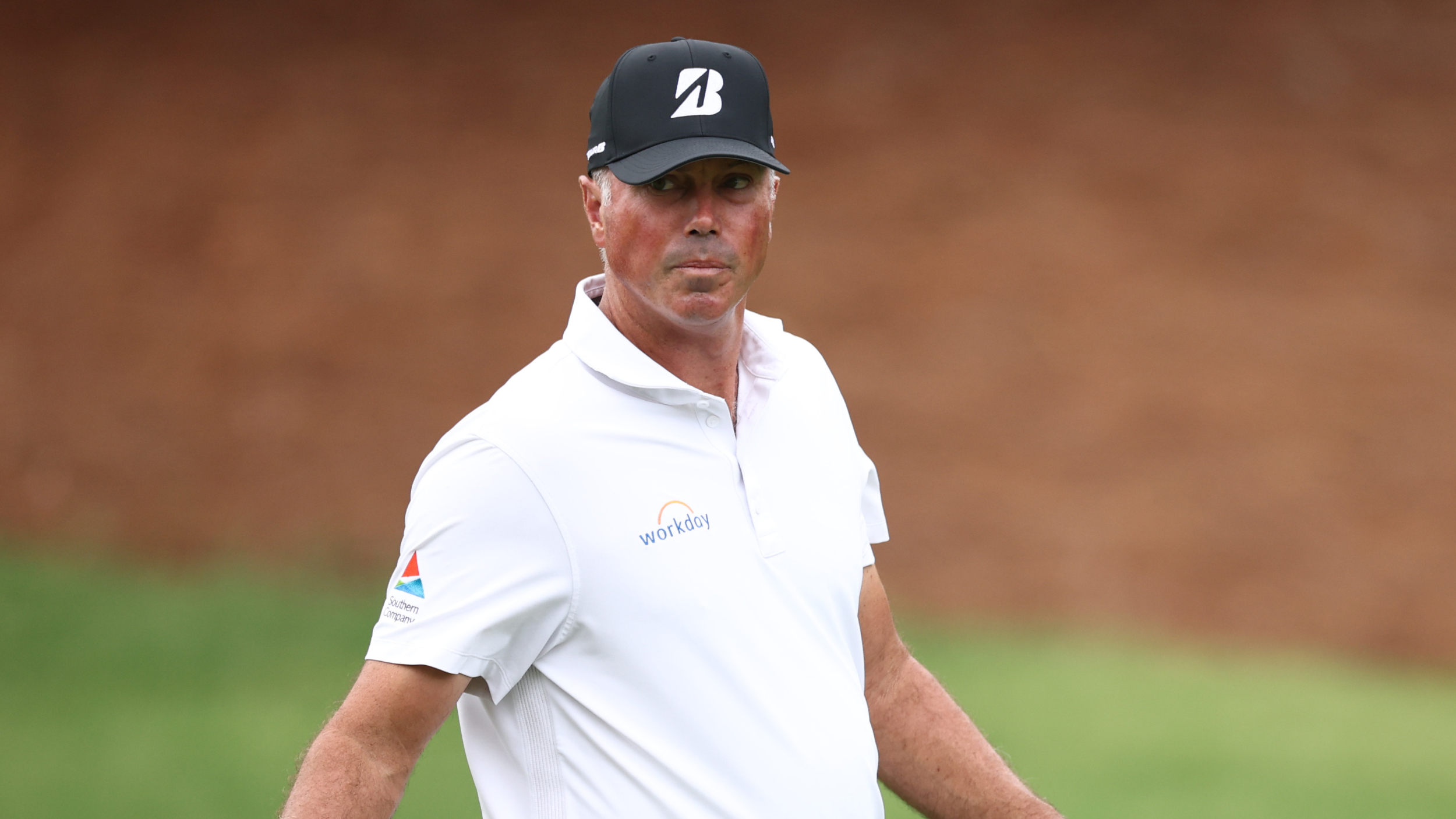 Matt Kuchar during the Wyndham Championship