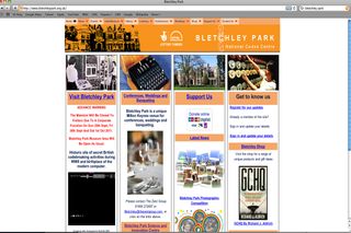 Bletchley Park homepage