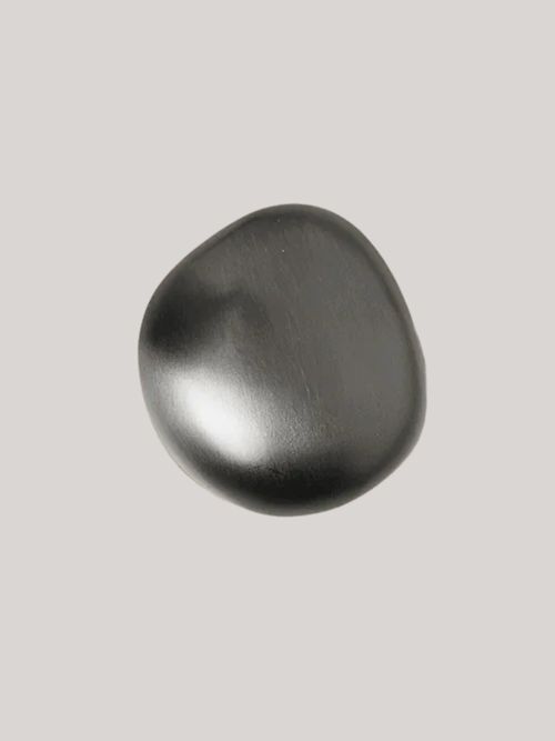 Mushroom Hook in Black Brass