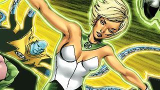 DC Comics artwork of Green Lantern Arisia Rrab