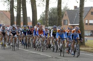 Garmin-Slipstream pushing the pace on stage three of Franco-Belge.