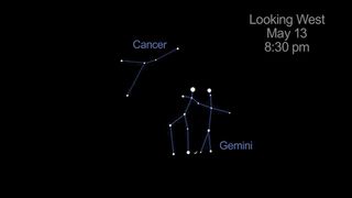 Cancer Gemini Constellations May 13 2013