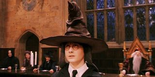 Daniel Radcliffe in Harry Potter Sorcerer's Stone, Hogwarts sorting