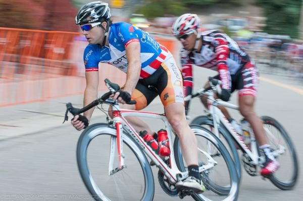 Reigning US pro criterium champion Ken Hanson (Team Optum p/b Kelly Benefit Strategies)