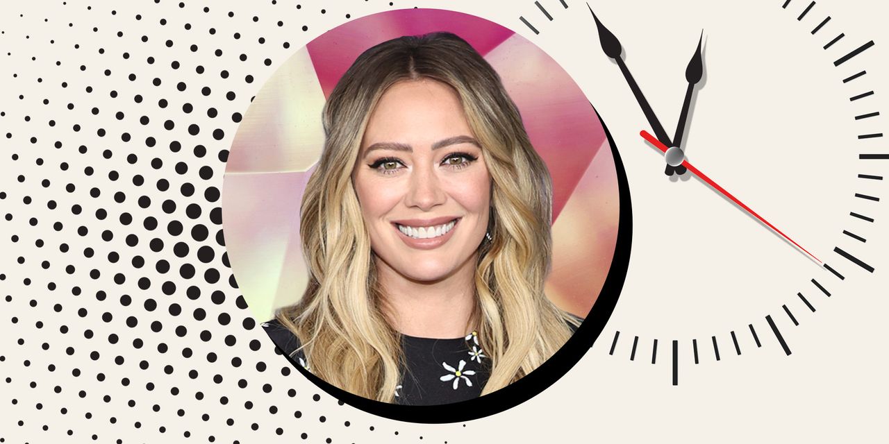 Hilary Duff beauty around the clock