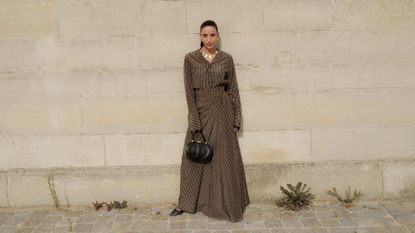 Bettina Looney at Dior Paris Fashion Week