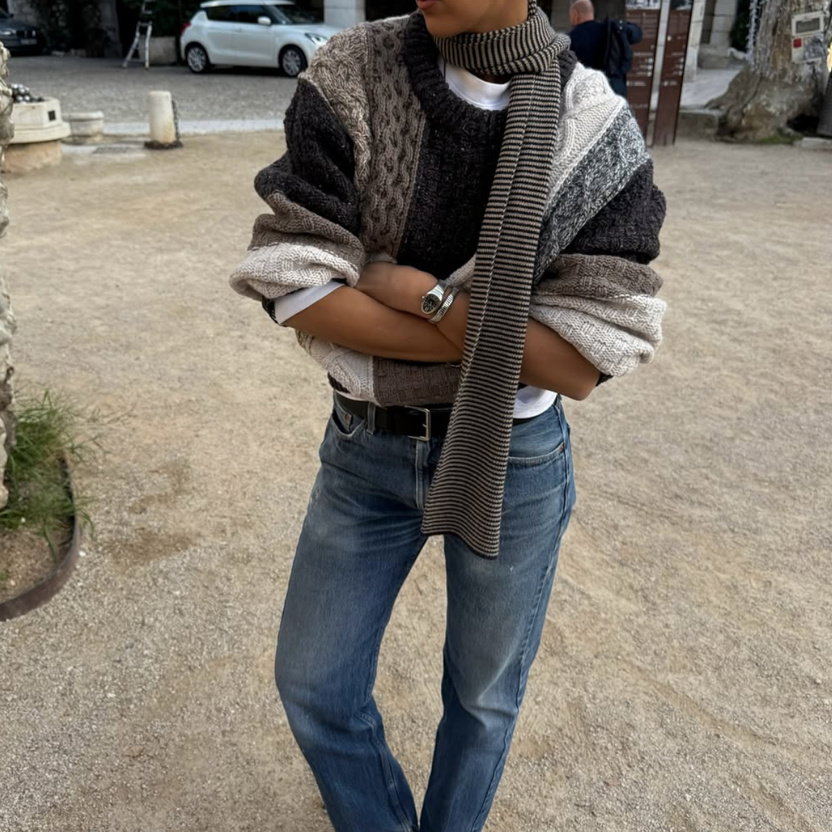 woman wearing 2026 denim rules