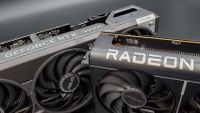 AMD RX 9070 XT and Nvidia RTX 5070 Ti graphics cards from Asus