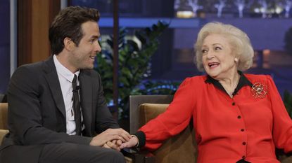 Betty White and Ryan Reynolds