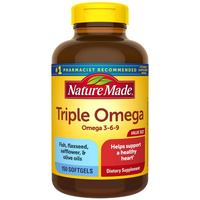 Nature Made Triple Omega 3-6-9 | was $32.29, now $23.61 at Amazon