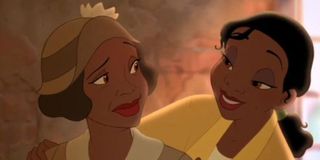 Oprah Winfrey and Anika Noni Rose in The Princess and the Frog