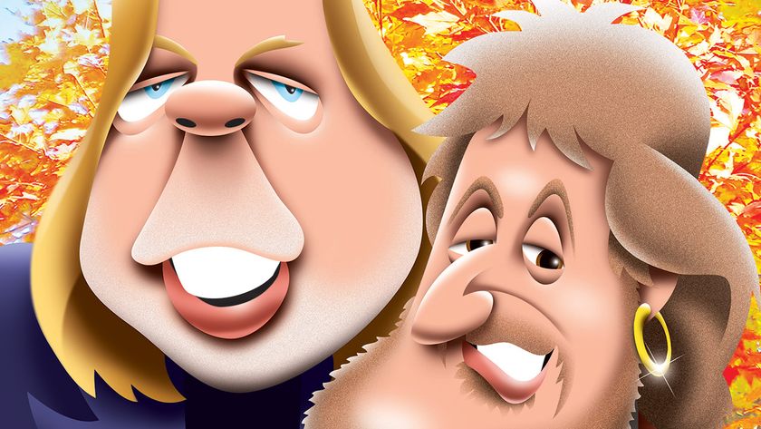 Rick Wakeman and Jon Anderson illustration