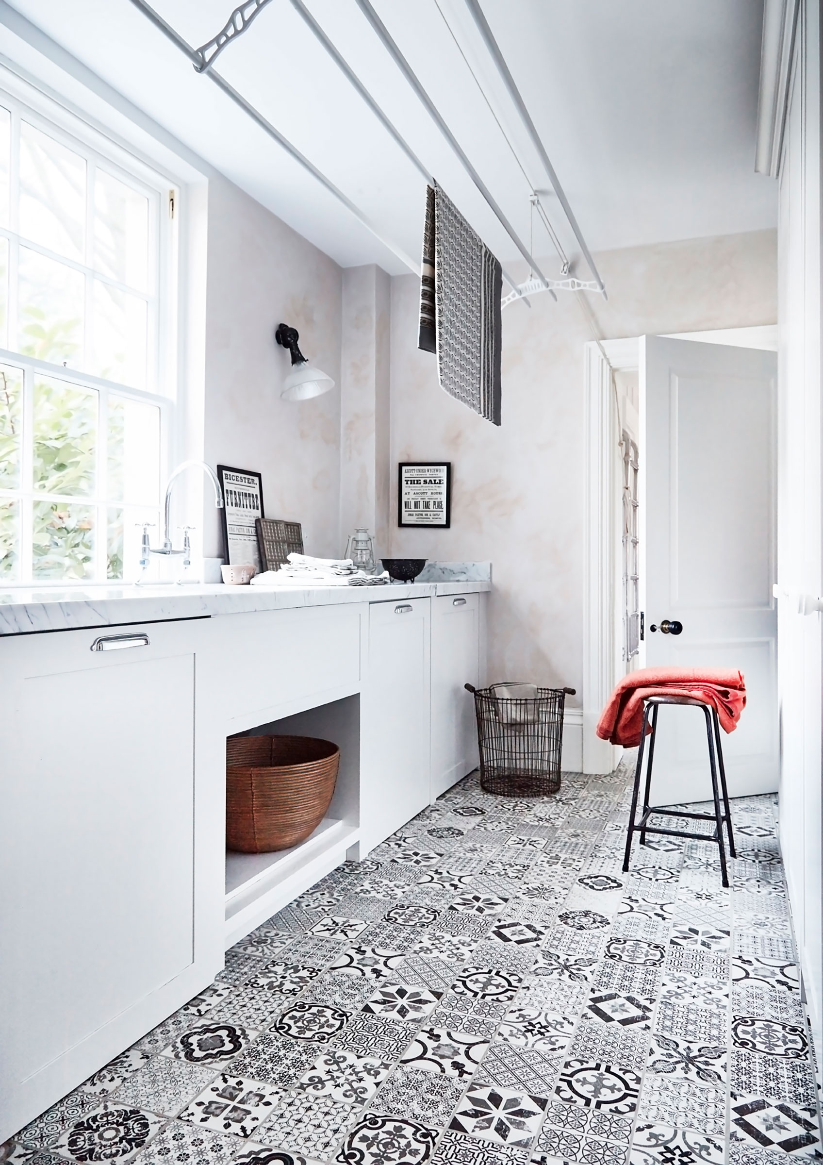 fitted laundry room